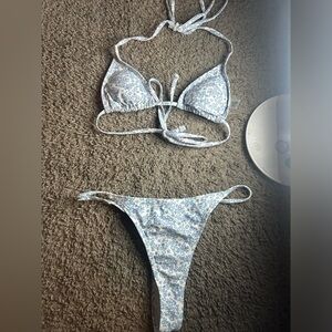 bathing suit top and bottom